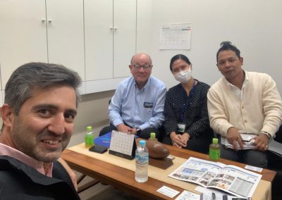 KOES MD in a Meeting with TITP Recruiters in Japan